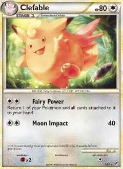 Clefable, Call of Legends 1/95