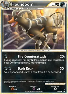 Houndoom, Call of Legends 10/95