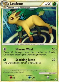 Leafeon, Call of Legends 13/95
