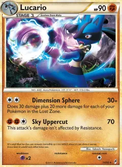 Lucario, Call of Legends 14/95