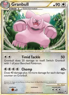 Granbull, Call of Legends 26/95