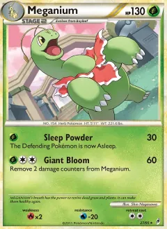 Meganium, Call of Legends 27/95