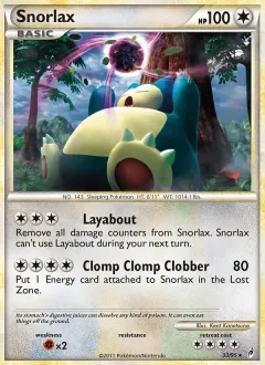 Snorlax, Call of Legends 33/95