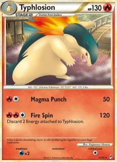 Typhlosion, Call of Legends 35/95