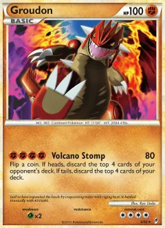 Groudon, Call of Legends 6/95