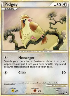 Pidgey, Call of Legends 67/95
