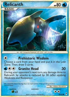 Relicanth, Call of Legends 69/95