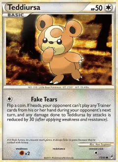 Teddiursa, Call of Legends 73/95