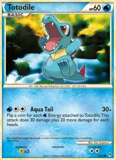 Totodile, Call of Legends 74/95