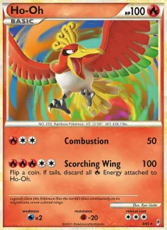 Ho-Oh, Call of Legends 9/95