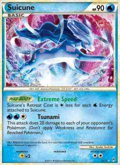 Suicune, Call of Legends SL11/95