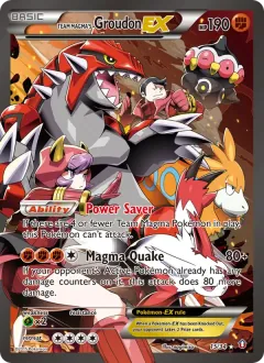 Team Magma's Groudon EX, Double Crisis 15/34
