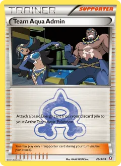Team Aqua Admin, Double Crisis 25/34