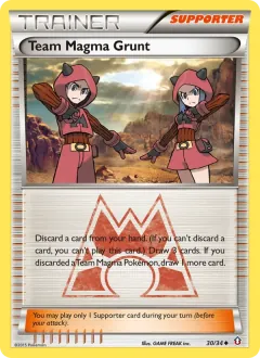 Team Magma Grunt, Double Crisis 30/34