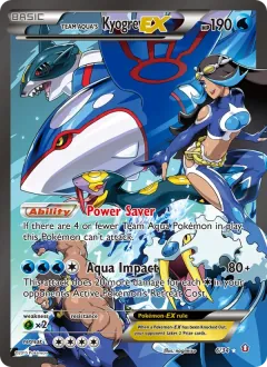 Team Aqua's Kyogre EX, Double Crisis 6/34