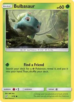 Bulbasaur, Detective Pikachu 1/18