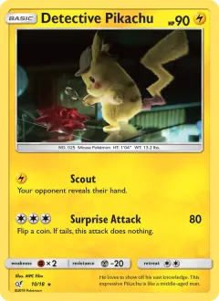 Detective Pikachu, Detective Pikachu 10/18