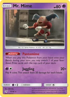 Mr. Mime, Detective Pikachu 11/18