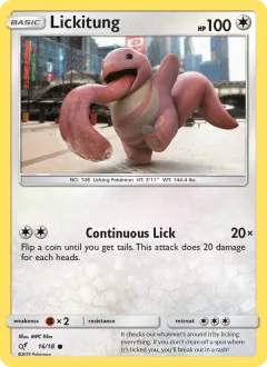 Lickitung, Detective Pikachu 16/18