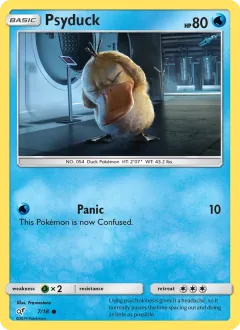 Psyduck, Detective Pikachu 7/18