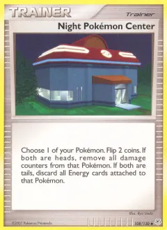 Night Pokémon Center, Diamond & Pearl 108/130