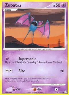 Zubat, Mysterious Treasures 108/123