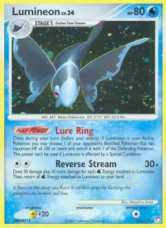 Lumineon, Mysterious Treasures 11/123