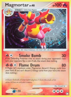 Magmortar, Mysterious Treasures 12/123