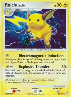 Raichu, Mysterious Treasures 15/123