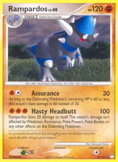 Rampardos, Mysterious Treasures 33/123
