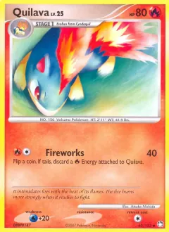 Quilava, Mysterious Treasures 60/123