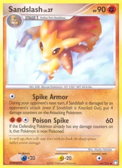 Sandslash, Mysterious Treasures 61/123