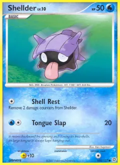 Shellder, Secret Wonders 105/132