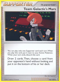Team Galactic's Mars, Secret Wonders 126/132