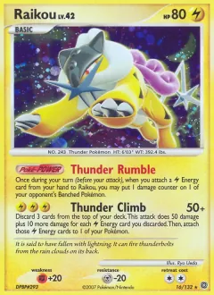 Raikou, Secret Wonders 16/132