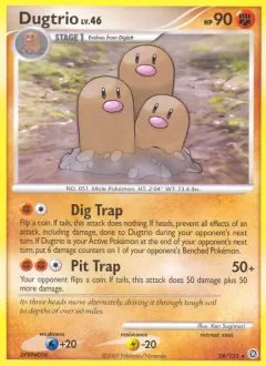 Dugtrio, Secret Wonders 24/132
