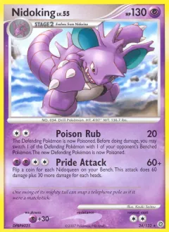Nidoking, Secret Wonders 34/132