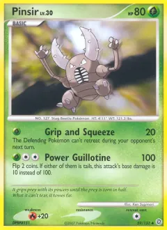 Pinsir, Secret Wonders 59/132