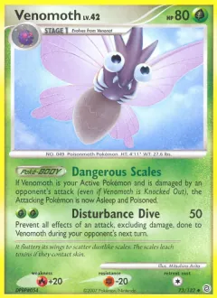 Venomoth, Secret Wonders 73/132