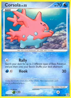 Corsola, Secret Wonders 84/132