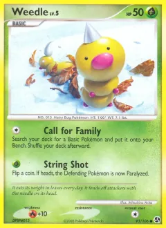 Weedle, Great Encounters 93/106
