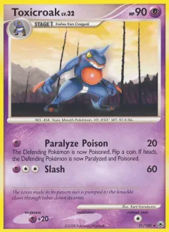 Toxicroak, Majestic Dawn 31/100