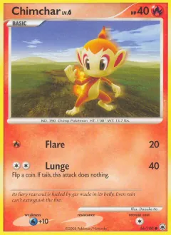 Chimchar, Majestic Dawn 56/100