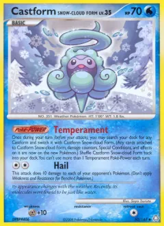 Castform Snow-cloud Form, Legends Awakened 50/146