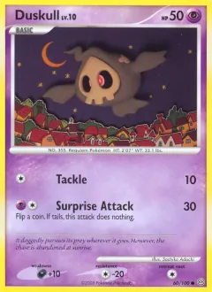 Duskull, Stormfront 60/100