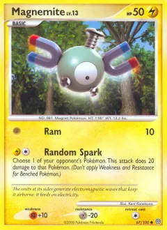 Magnemite, Stormfront 67/100