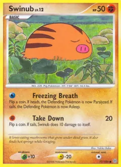 Swinub, Stormfront 77/100