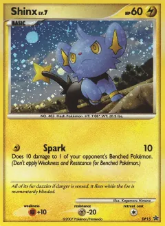Shinx, DP Black Star Promos DP15/56