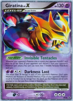 Giratina, DP Black Star Promos DP38/56
