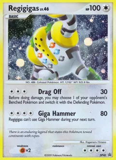 Regigigas, DP Black Star Promos DP40/56